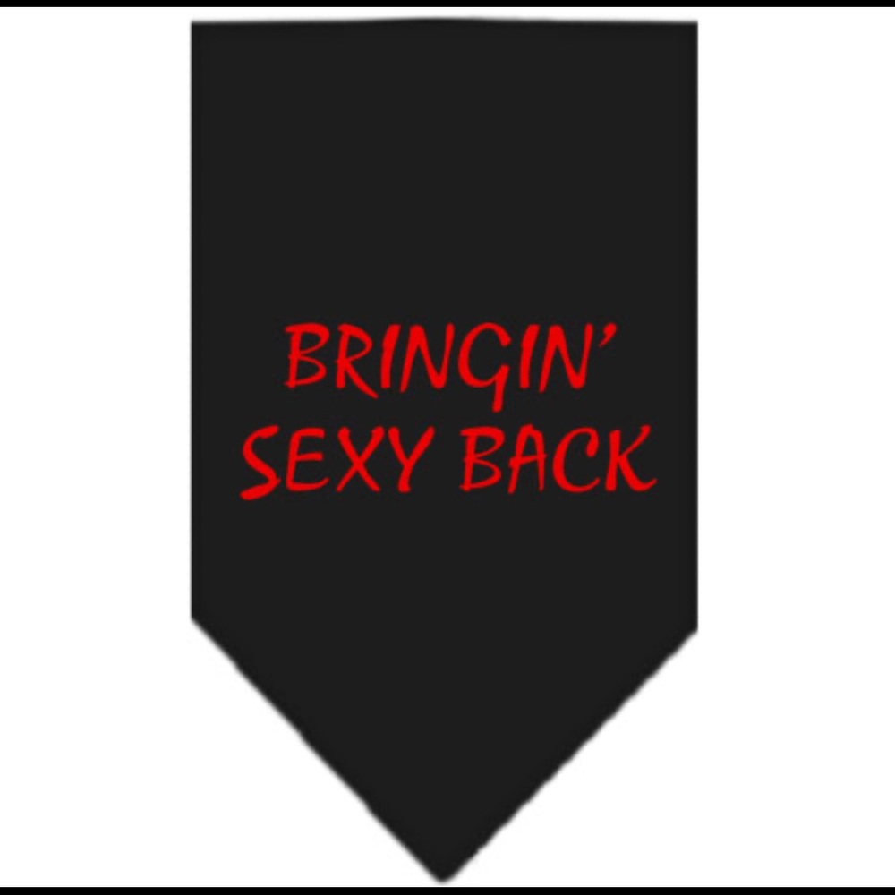 Bringin’ Sexy Back Dog Bandana Small Large